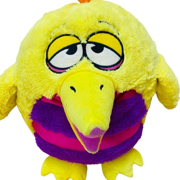 KooKoo Zoo Jay at Play Yellow Bird Plush 14 inch Angry Birds - Picture 2 of 9